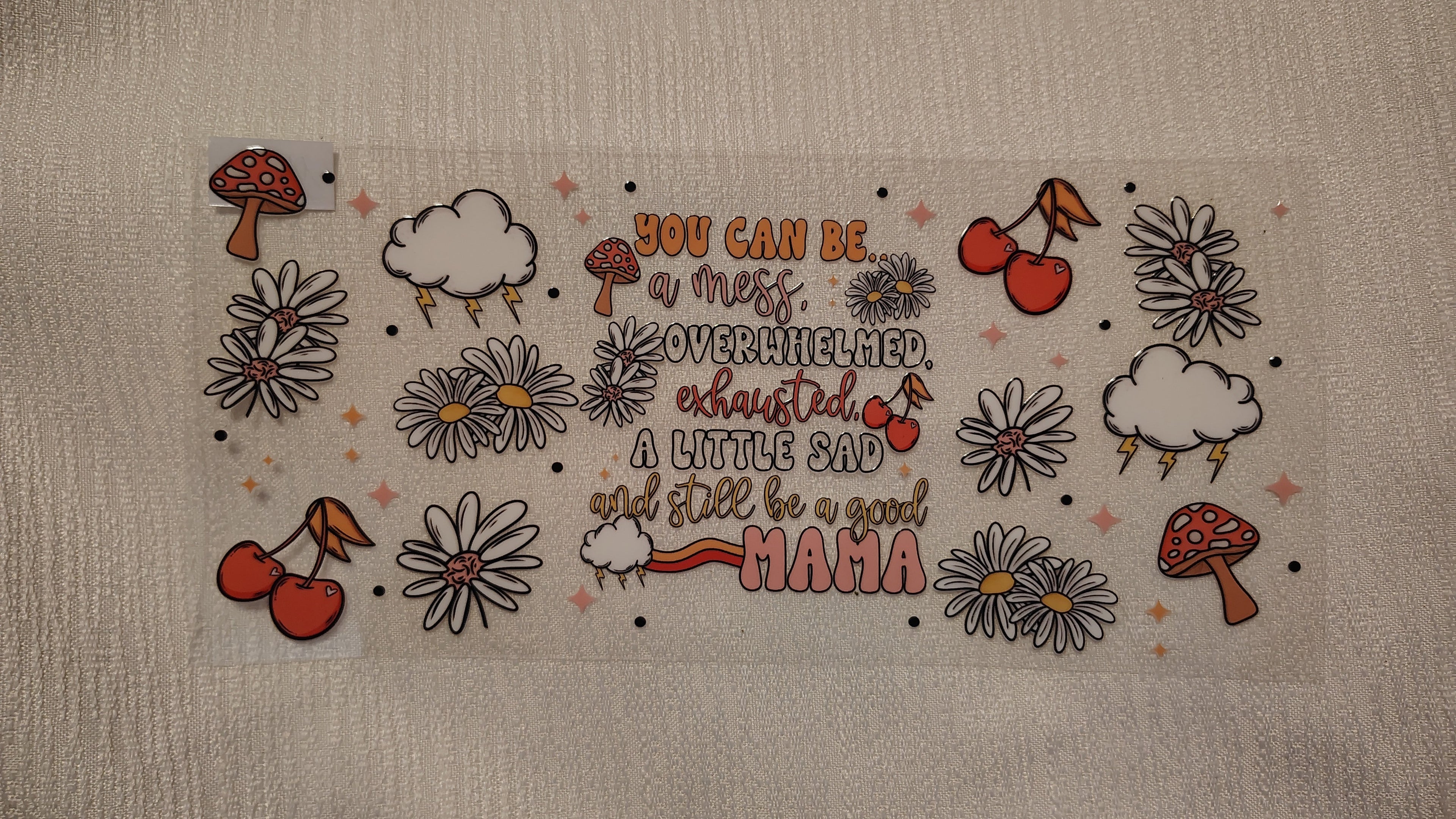 W036 - Words Cup Wrap