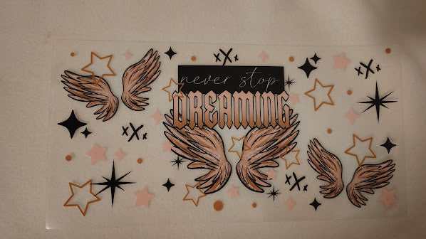 W066 - Words Cup Wrap